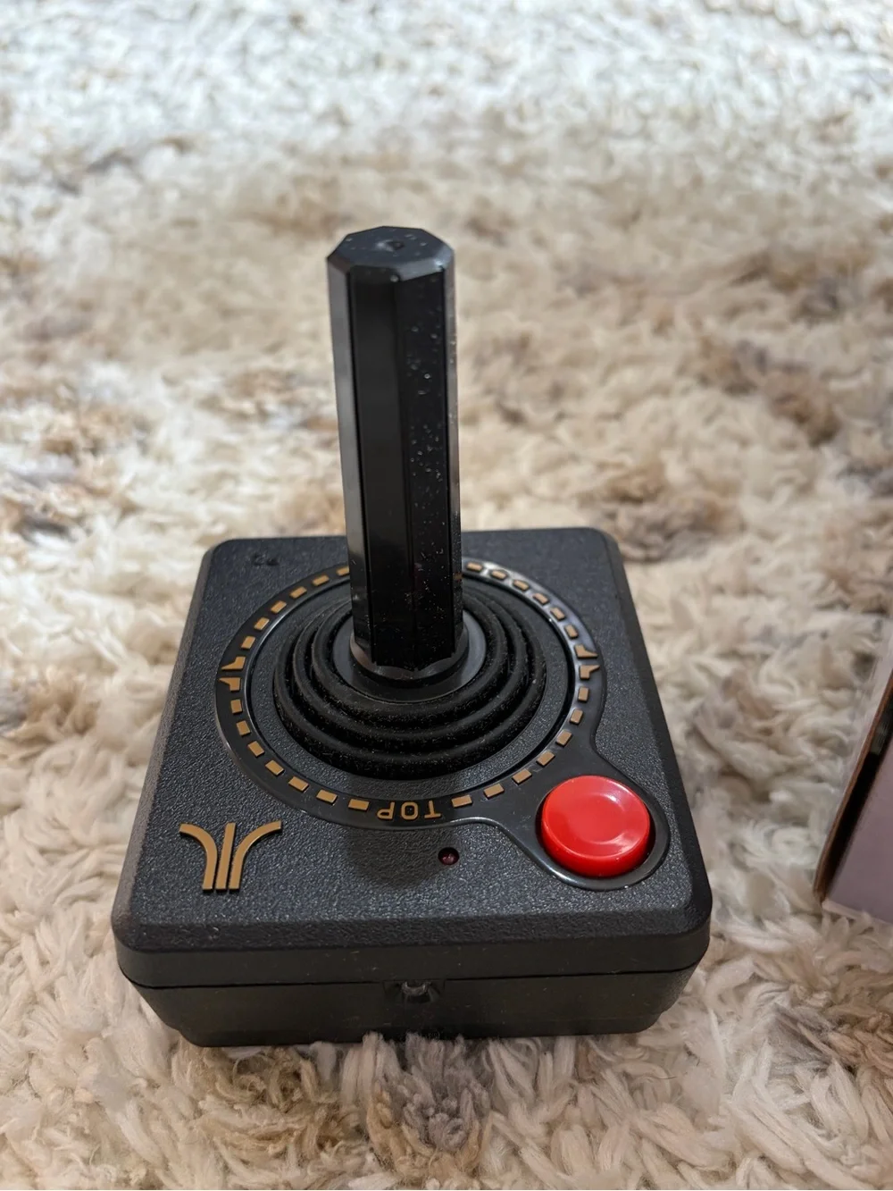 Atari Flashback 4 Classic Game Console - Black with Orange Accents